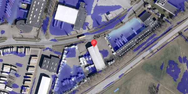 Ekstrem regn på Hermesvej 25A, 6330 Padborg