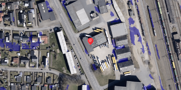 Ekstrem regn på Industrivej 4D, 6330 Padborg