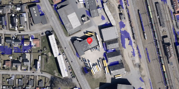Ekstrem regn på Industrivej 4E, 6330 Padborg