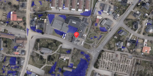 Ekstrem regn på Kirkevej 2, 6330 Padborg
