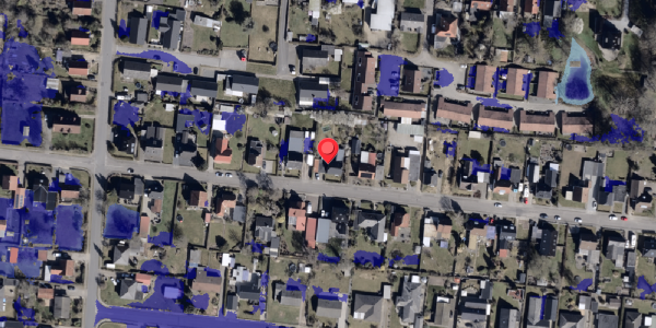 Ekstrem regn på Nygade 34, 6330 Padborg
