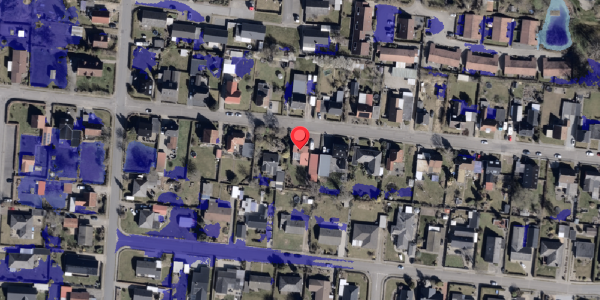 Ekstrem regn på Nygade 37, 6330 Padborg