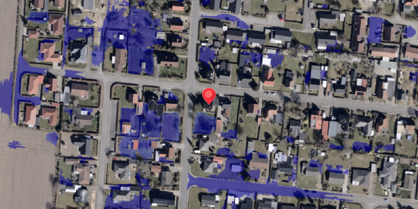 Ekstrem regn på Nygade 47, 6330 Padborg