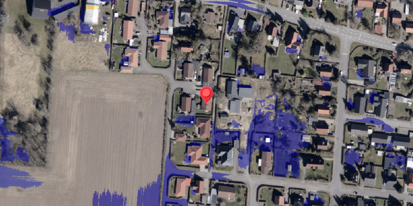 Ekstrem regn på Nygade 64, 6330 Padborg