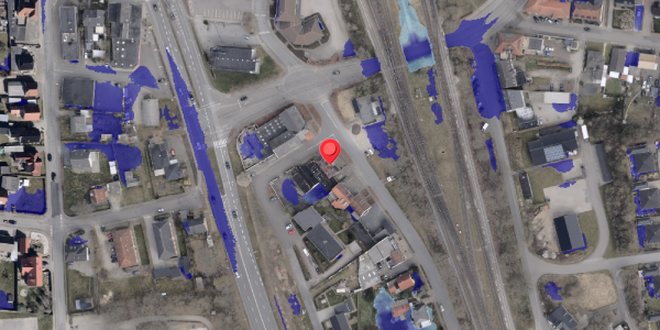 Ekstrem regn på Oksevej 2, 6330 Padborg