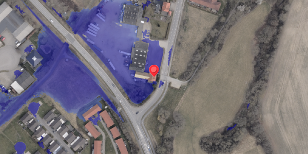 Ekstrem regn på Padborgvej 3, 6330 Padborg