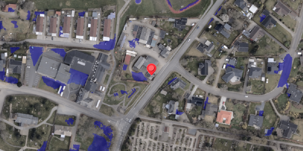 Ekstrem regn på Padborgvej 51A, 6330 Padborg