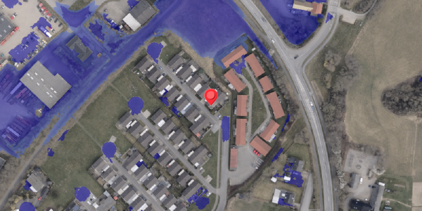 Ekstrem regn på Toften 26, 6330 Padborg