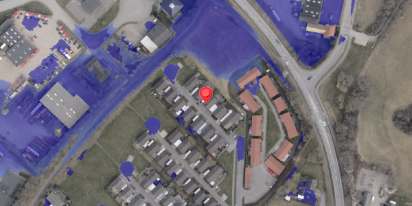 Ekstrem regn på Toften 32, 6330 Padborg