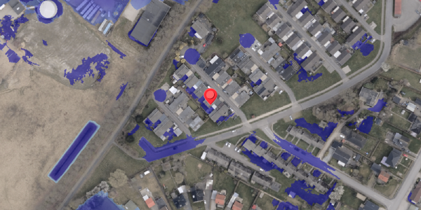 Ekstrem regn på Toften 35, 6330 Padborg