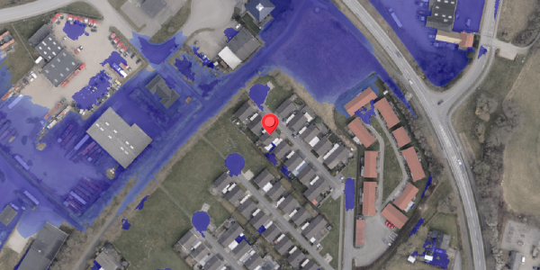 Ekstrem regn på Toften 42, 6330 Padborg