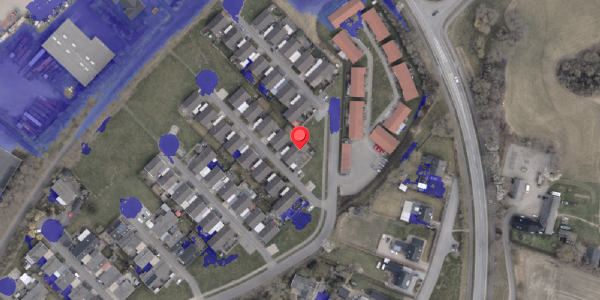 Ekstrem regn på Toften 56, 6330 Padborg