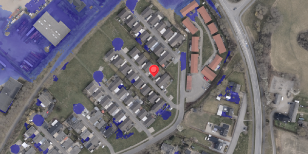 Ekstrem regn på Toften 58, 6330 Padborg