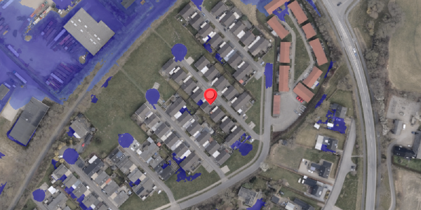 Ekstrem regn på Toften 74, 6330 Padborg