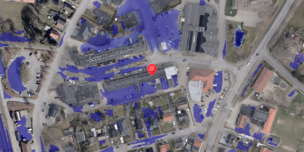 Ekstrem regn på Torvegade 5, 6330 Padborg