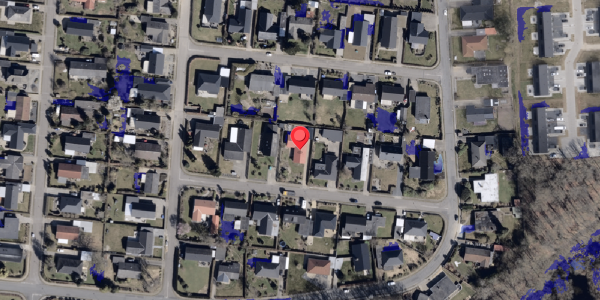 Ekstrem regn på Uffesvej 8, 6330 Padborg