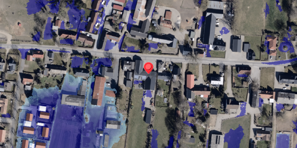 Ekstrem regn på Vestergade 25, 6330 Padborg