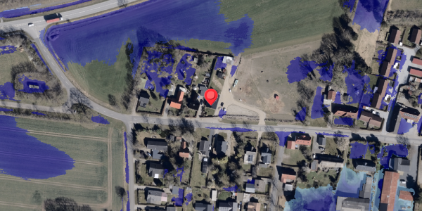 Ekstrem regn på Vestergade 28, 6330 Padborg