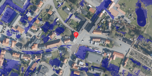 Ekstrem regn på Brogade 1, 6261 Bredebro