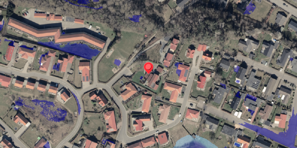 Ekstrem regn på Nejs Bjerg 21, 6310 Broager