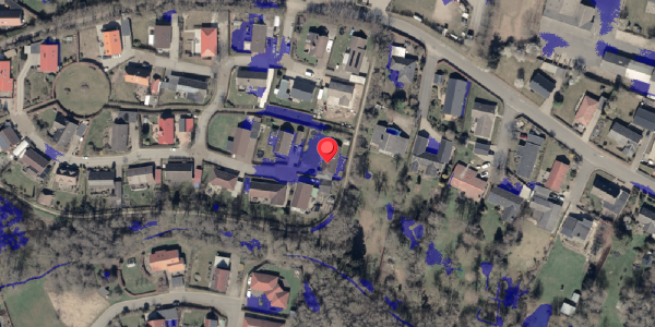 Ekstrem regn på Sletmarken 21, 6310 Broager