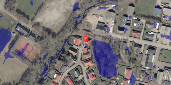 Ekstrem regn på Sletmarken 39, 6310 Broager