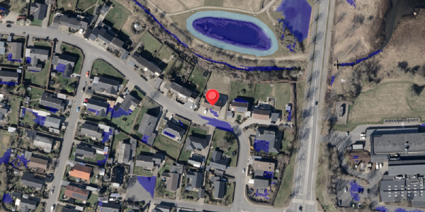 Ekstrem regn på Brinken 21, 6300 Gråsten