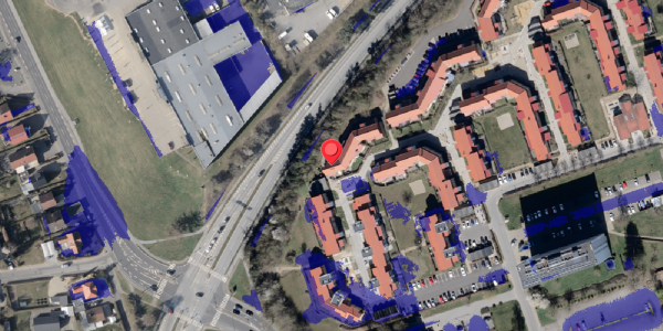 Ekstrem regn på Braineparken 36, 6100 Haderslev