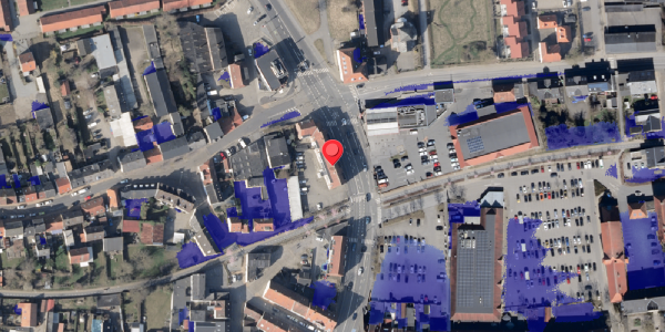 Ekstrem regn på Bredgade 7B, 6100 Haderslev