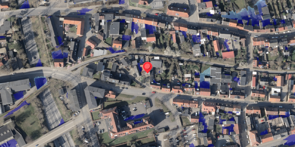 Ekstrem regn på Brøndstræde 2, . , 6100 Haderslev