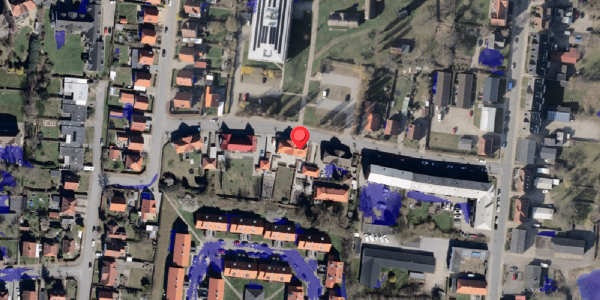 Ekstrem regn på Dalgade 6C, 6100 Haderslev