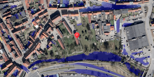 Ekstrem regn på Naffet 4R, 6100 Haderslev