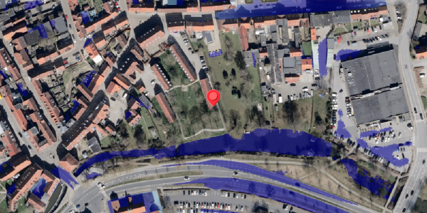 Ekstrem regn på Naffet 4S, 6100 Haderslev