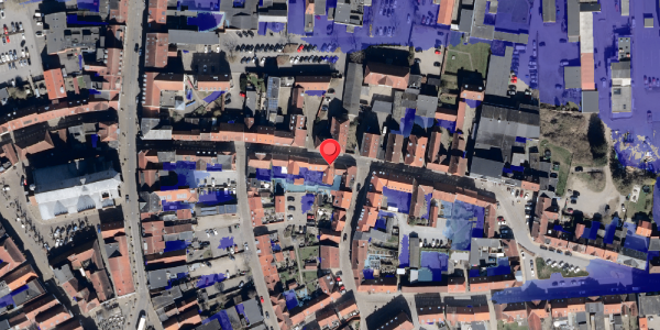 Ekstrem regn på Slotsgade 12B, 6100 Haderslev