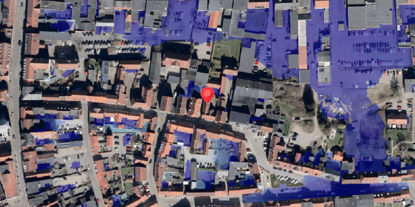 Ekstrem regn på Slotsgade 29B, 6100 Haderslev
