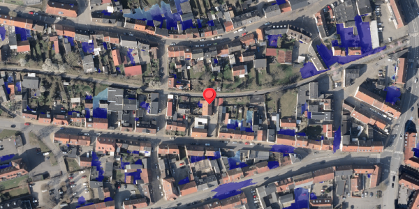 Ekstrem regn på Vestergade 24D, . , 6100 Haderslev