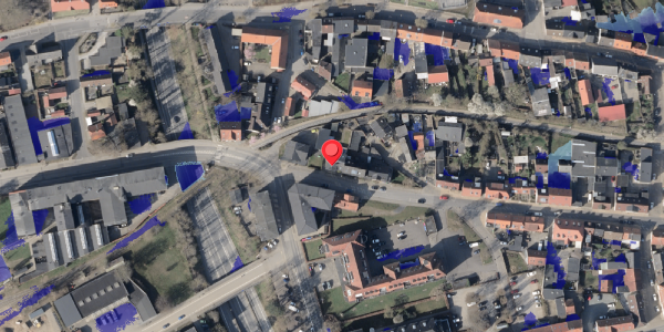 Ekstrem regn på Vestergade 68, . , 6100 Haderslev