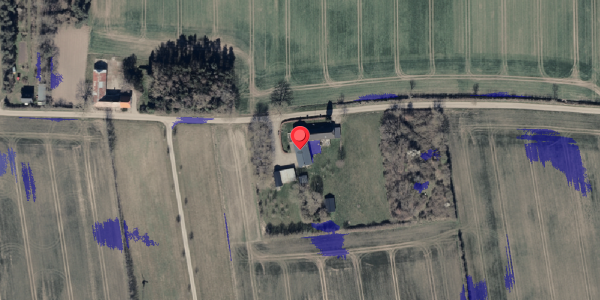 Ekstrem regn på Hellesøvej 21, 6430 Nordborg