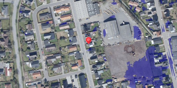 Ekstrem regn på Nyboder 9, 6520 Toftlund