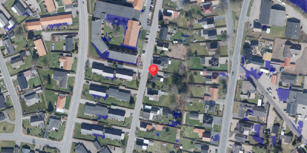 Ekstrem regn på Solvej 9, 6520 Toftlund