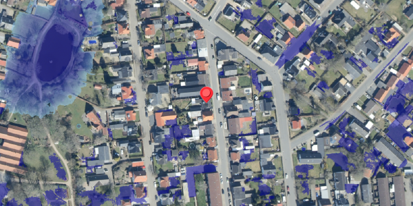Ekstrem regn på Elmegade 9, 6740 Bramming