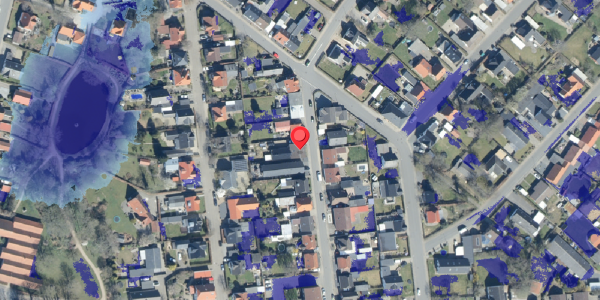 Ekstrem regn på Elmegade 13, 6740 Bramming