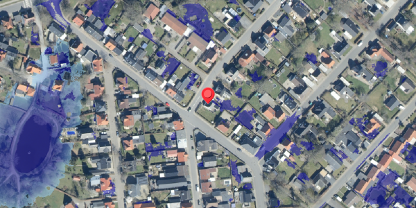 Ekstrem regn på Elmegade 28, 6740 Bramming