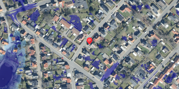 Ekstrem regn på Elmegade 32, . , 6740 Bramming