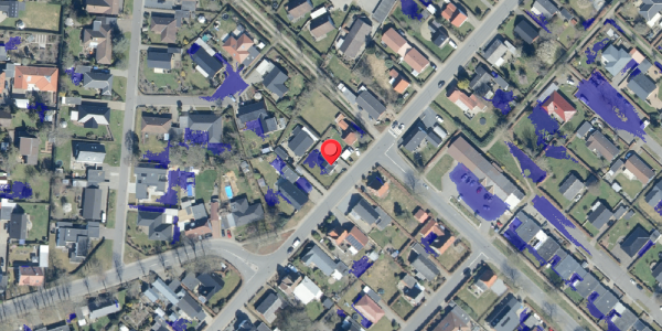 Ekstrem regn på Elmegade 49, 6740 Bramming