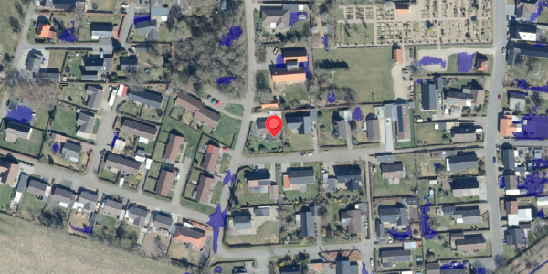 Ekstrem regn på Engdraget 7, 6740 Bramming