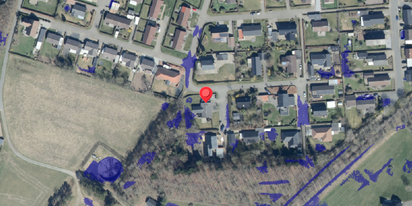 Ekstrem regn på Engdraget 49, 6740 Bramming