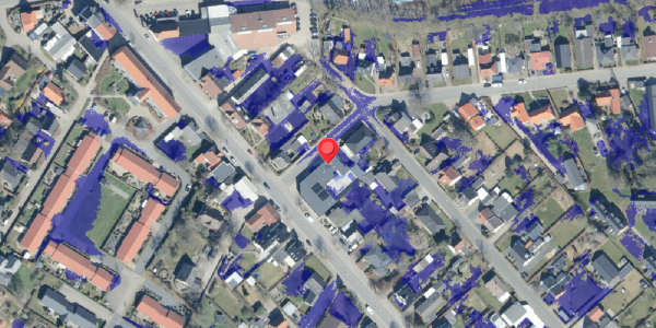 Ekstrem regn på Hellesvej 4, 6740 Bramming