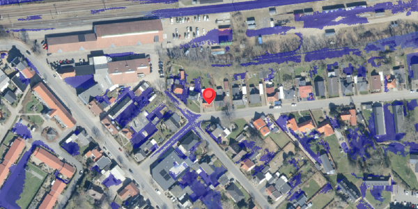 Ekstrem regn på Hellesvej 7, 6740 Bramming