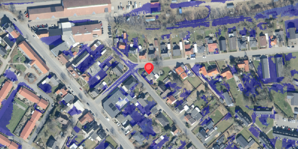 Ekstrem regn på Hellesvej 8, 6740 Bramming